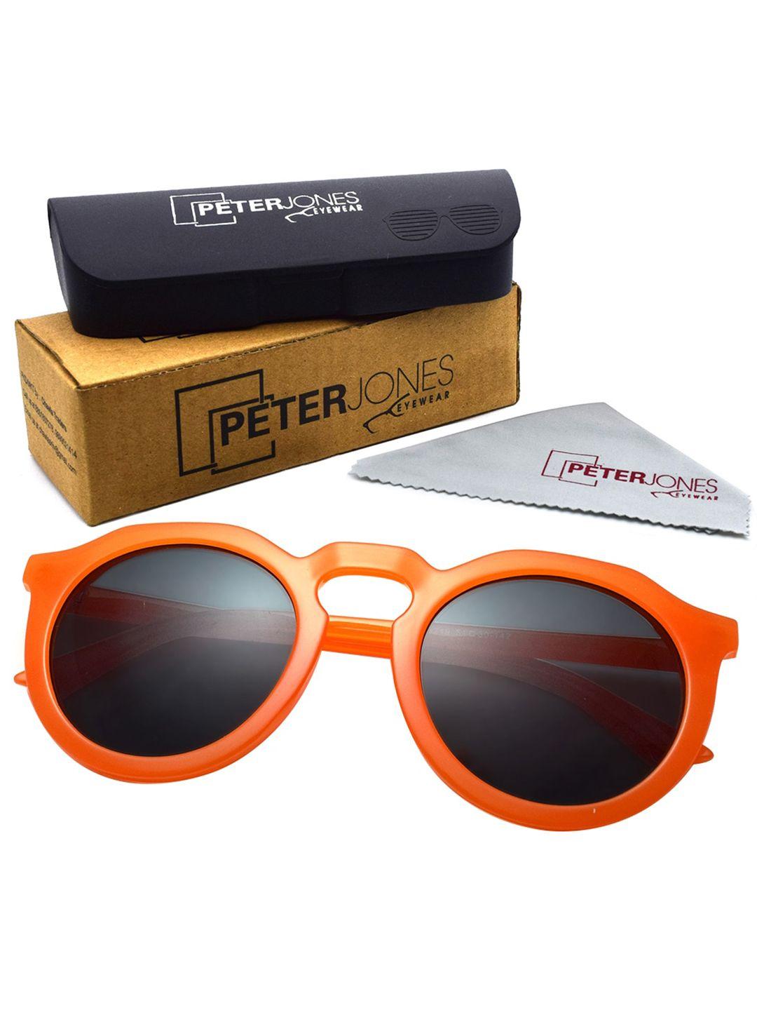 peter jones eyewear round sunglasses with uv protected lens 3319og2