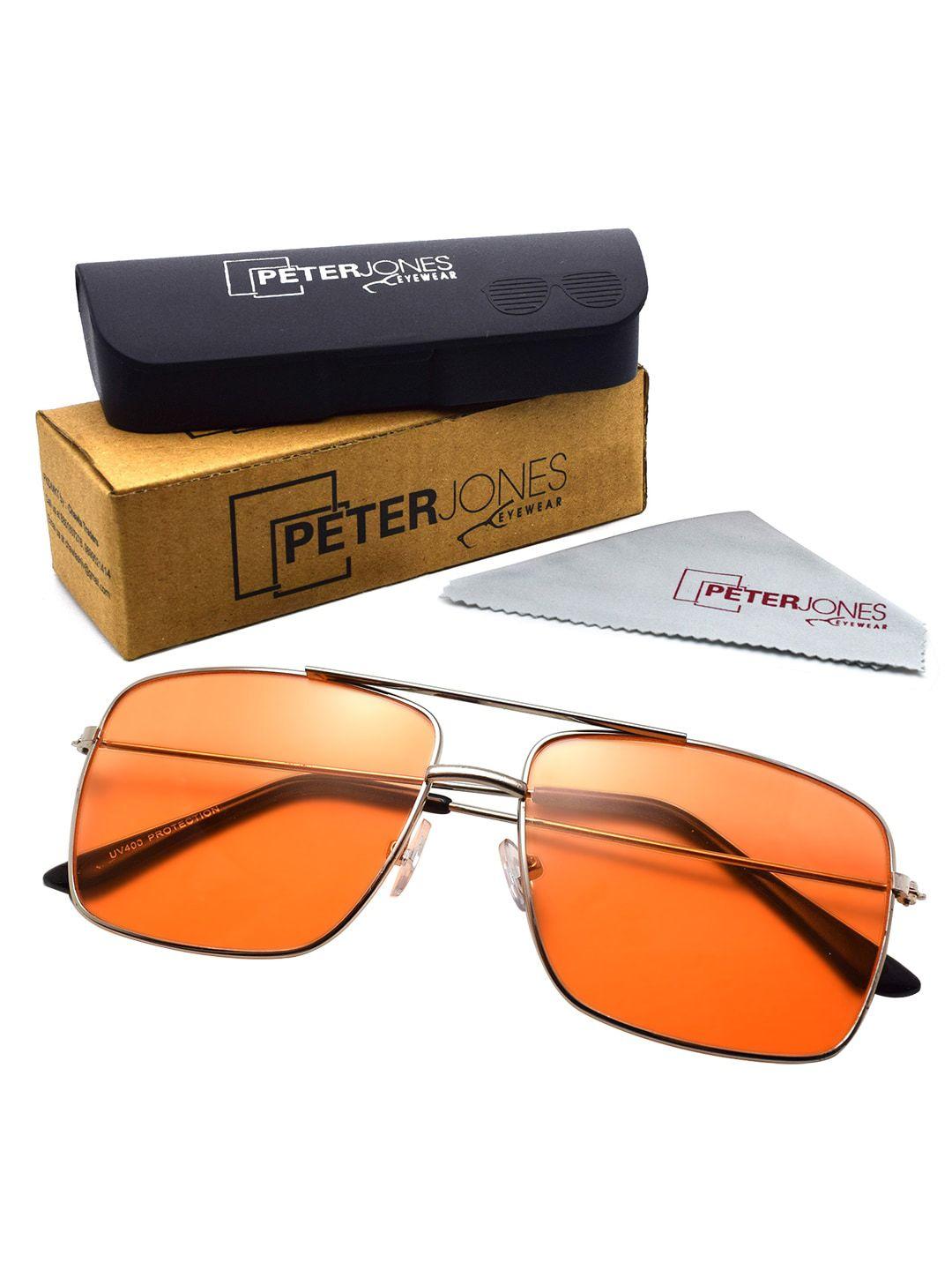 peter jones eyewear square sunglasses with uv protected lens