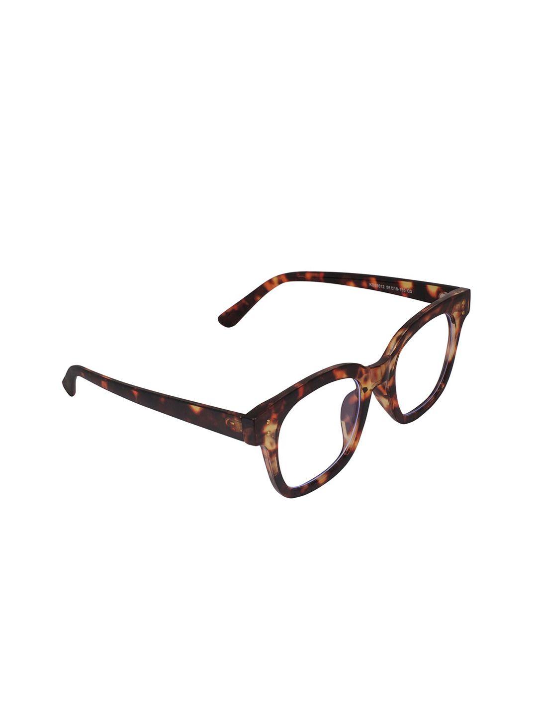 peter jones eyewear unisex abstract full rim square frames