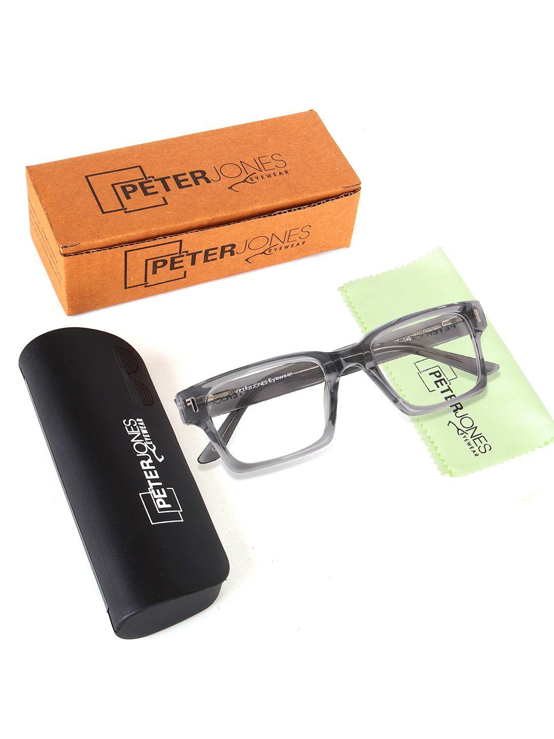 peter jones eyewear unisex full rim square frames