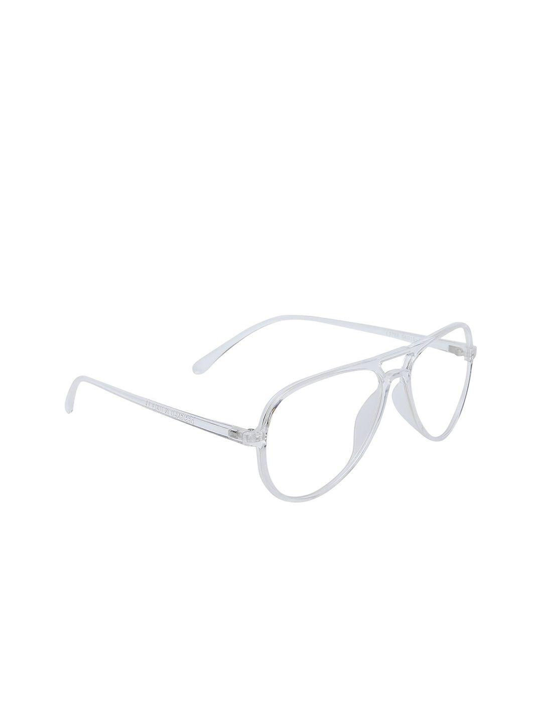 peter jones eyewear unisex grey full rim anti glare round frames