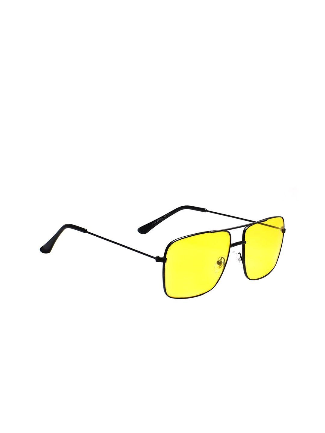 peter jones eyewear unisex lens & square sunglasses with uv protected lens