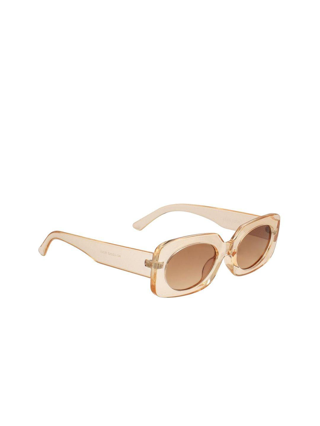 peter jones eyewear unisex lens rectangle sunglasses with uv protected lens
