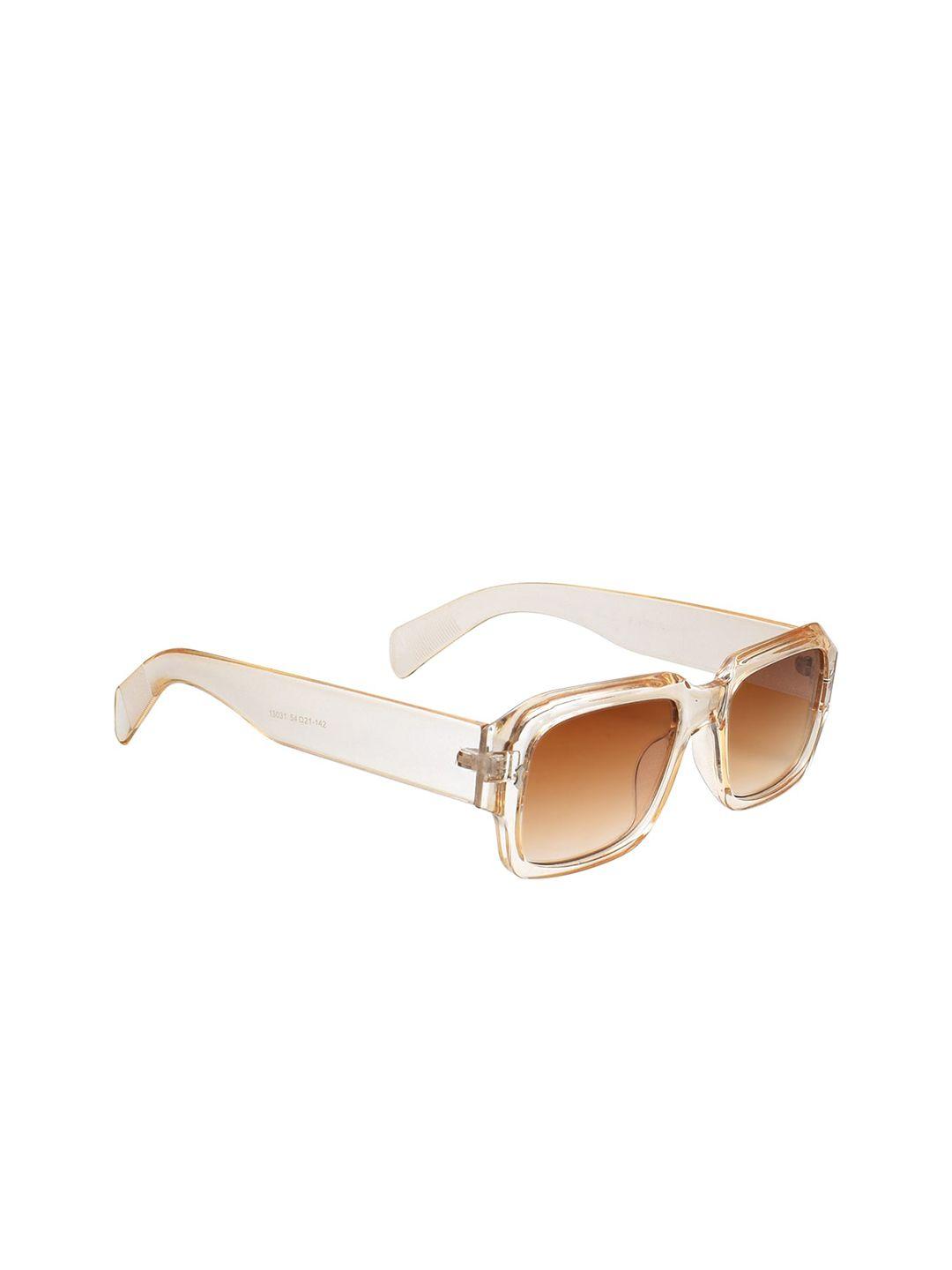 peter jones eyewear unisex square sunglasses with uv protected lens