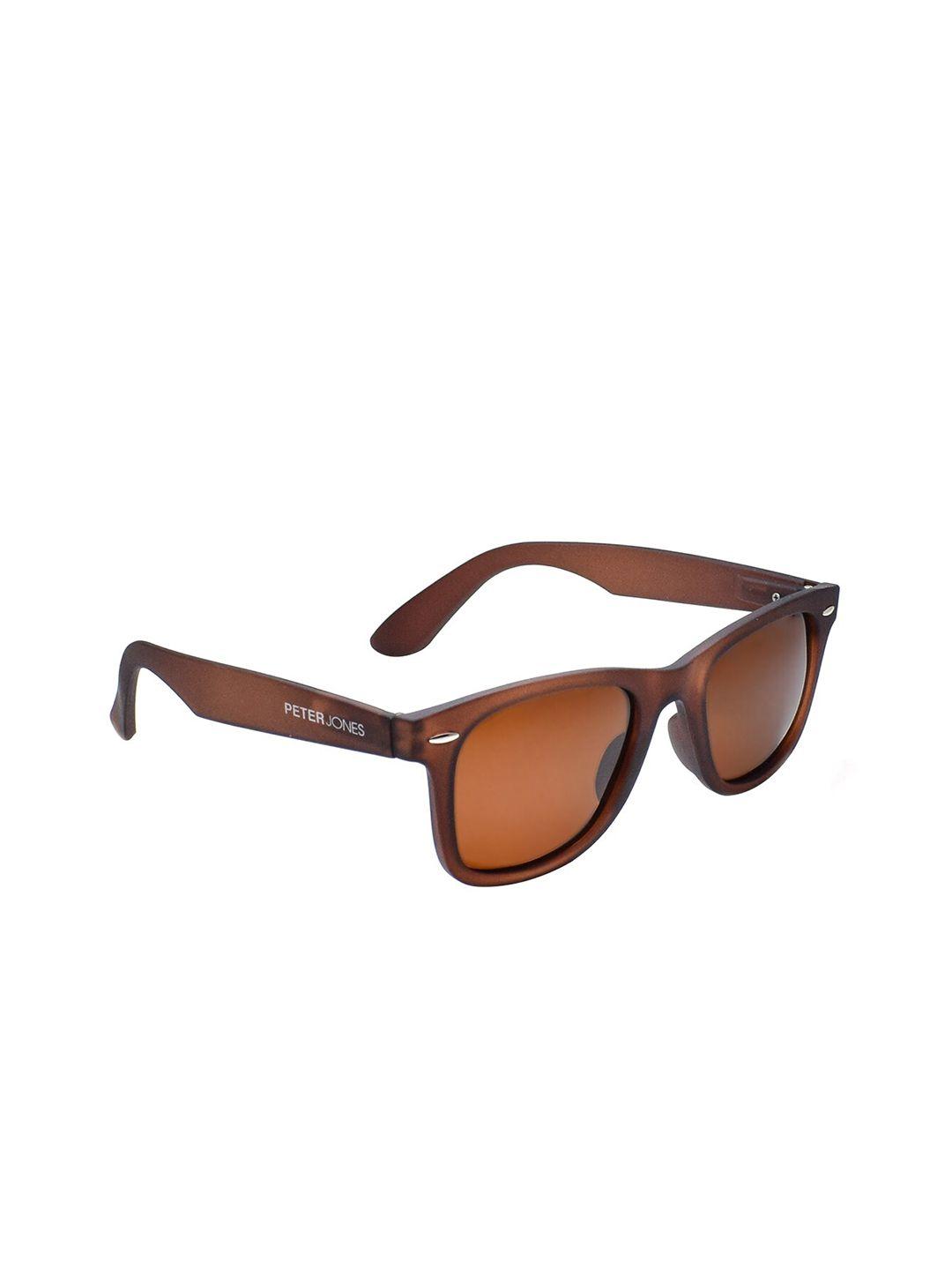 peter jones eyewear wayfarer sunglasses with polarised lens po720bw_s1