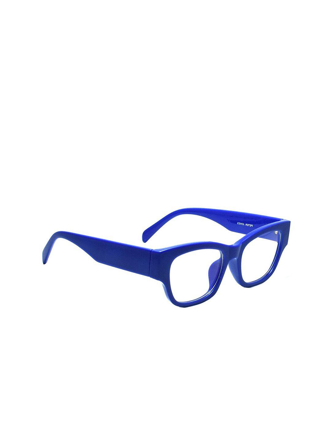 peter jones eyewear women blue full rim cateye frames