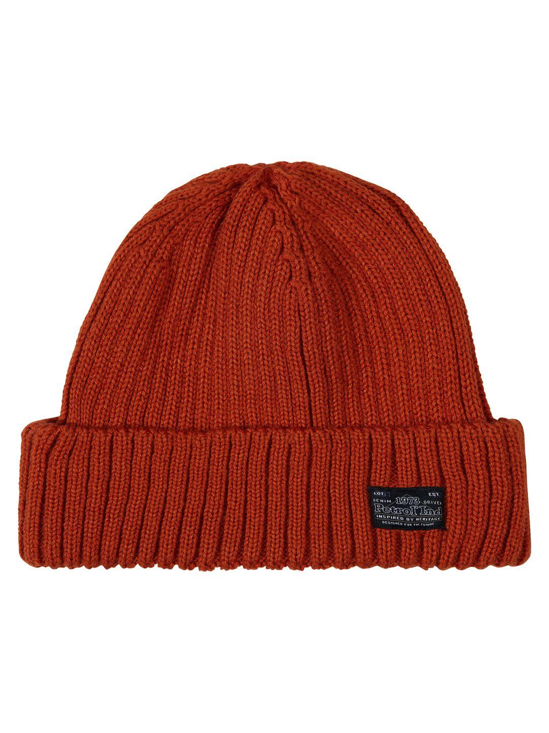 petrol men ribbed beanie