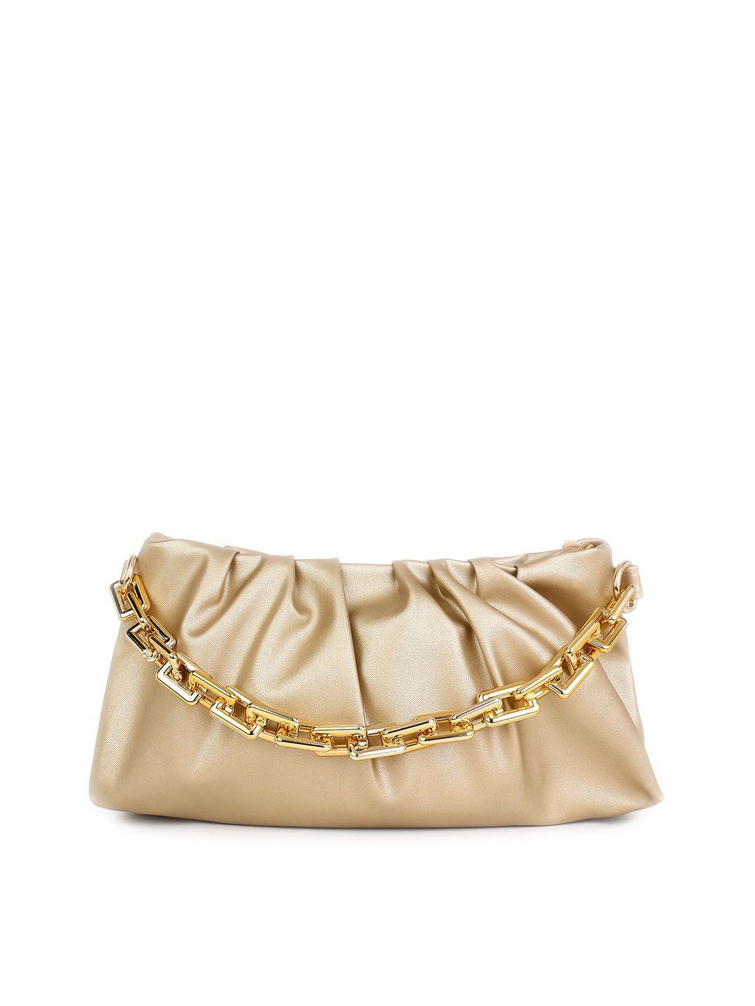 pez dorado textured structured sling bag