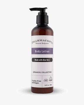 pharmacopia argan oil & aloe vera organic body lotion