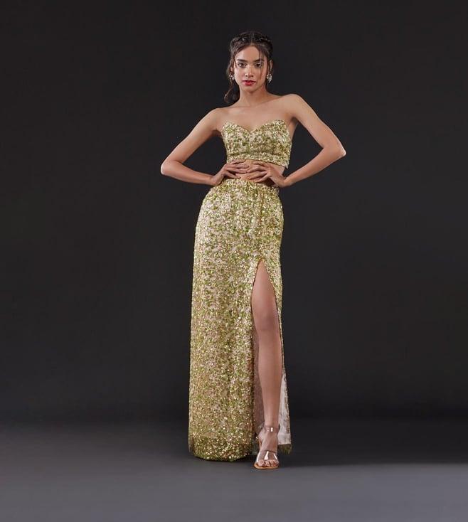 phatakaa blush the bridesmaid shop cocktail floral lehenga with bouse and dupatta