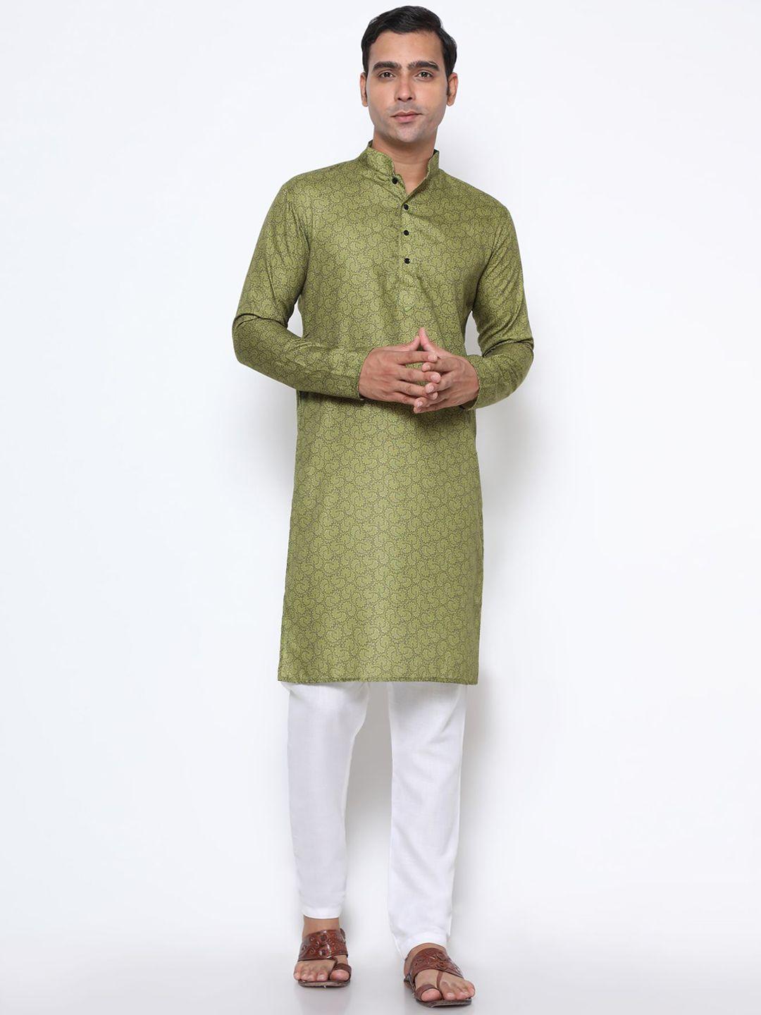 phenav men printed kurta