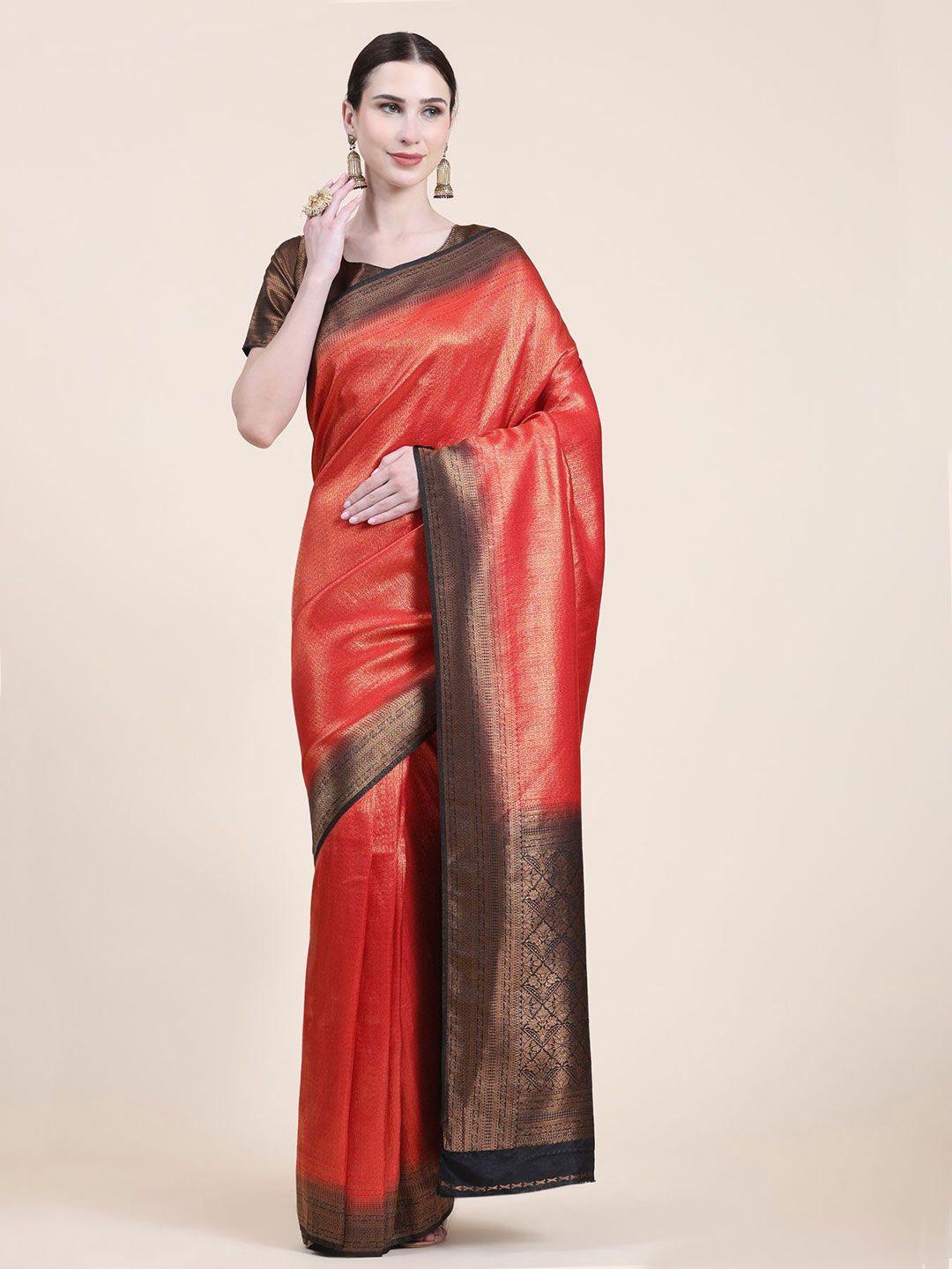 phenav woven design zari kanjeevaram saree