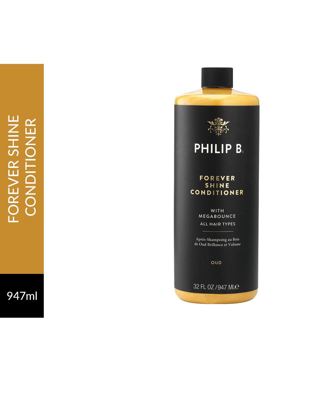 philip b forever shine oud hair conditioner with megabounce - 947 ml