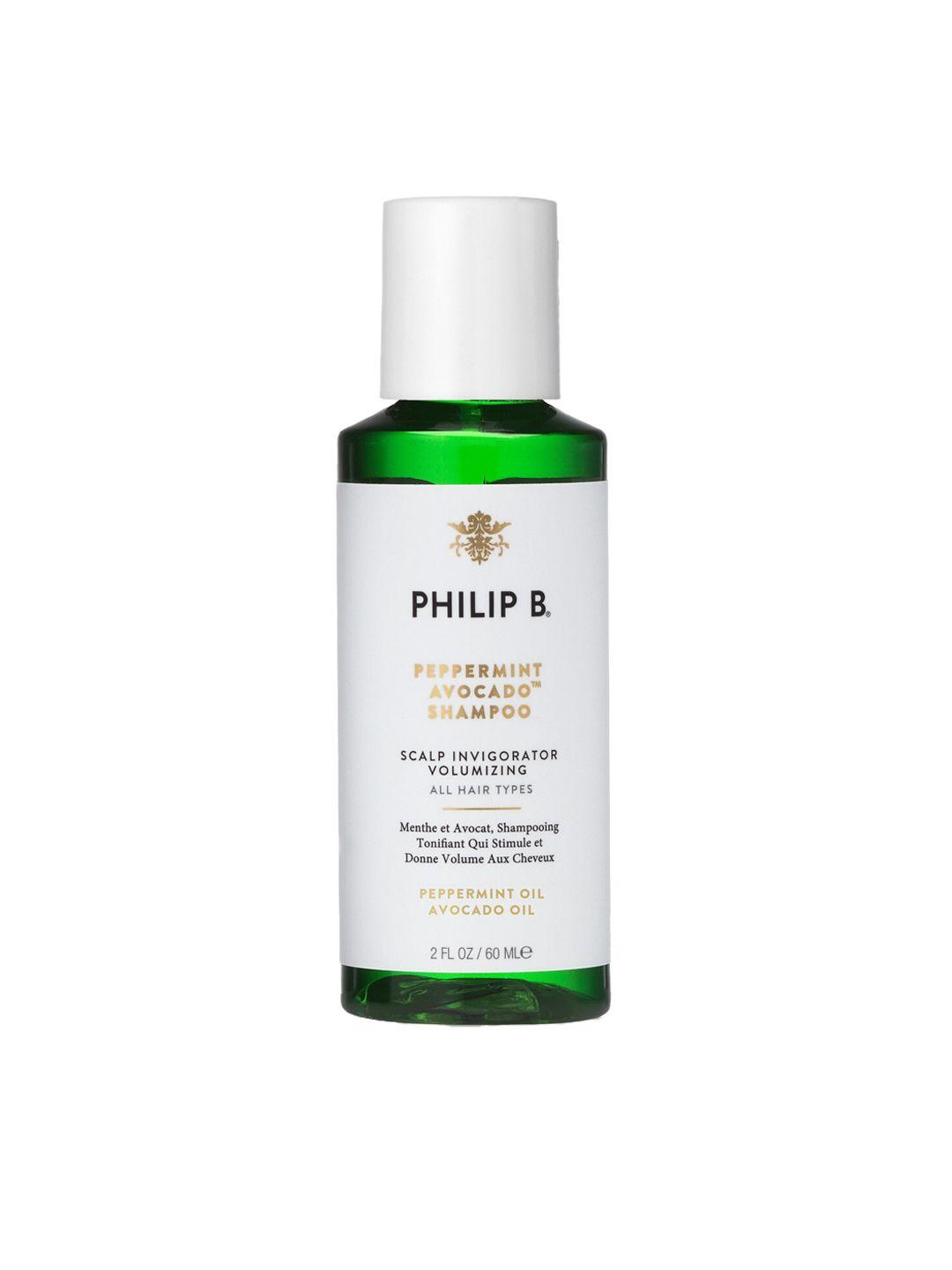 philip b peppermint avocado shampoo - 60ml