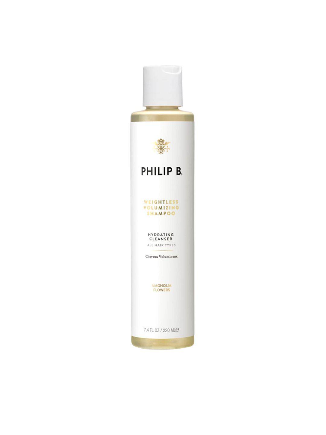 philip b weightless volumizing magnolia flowers shampoo - 220ml