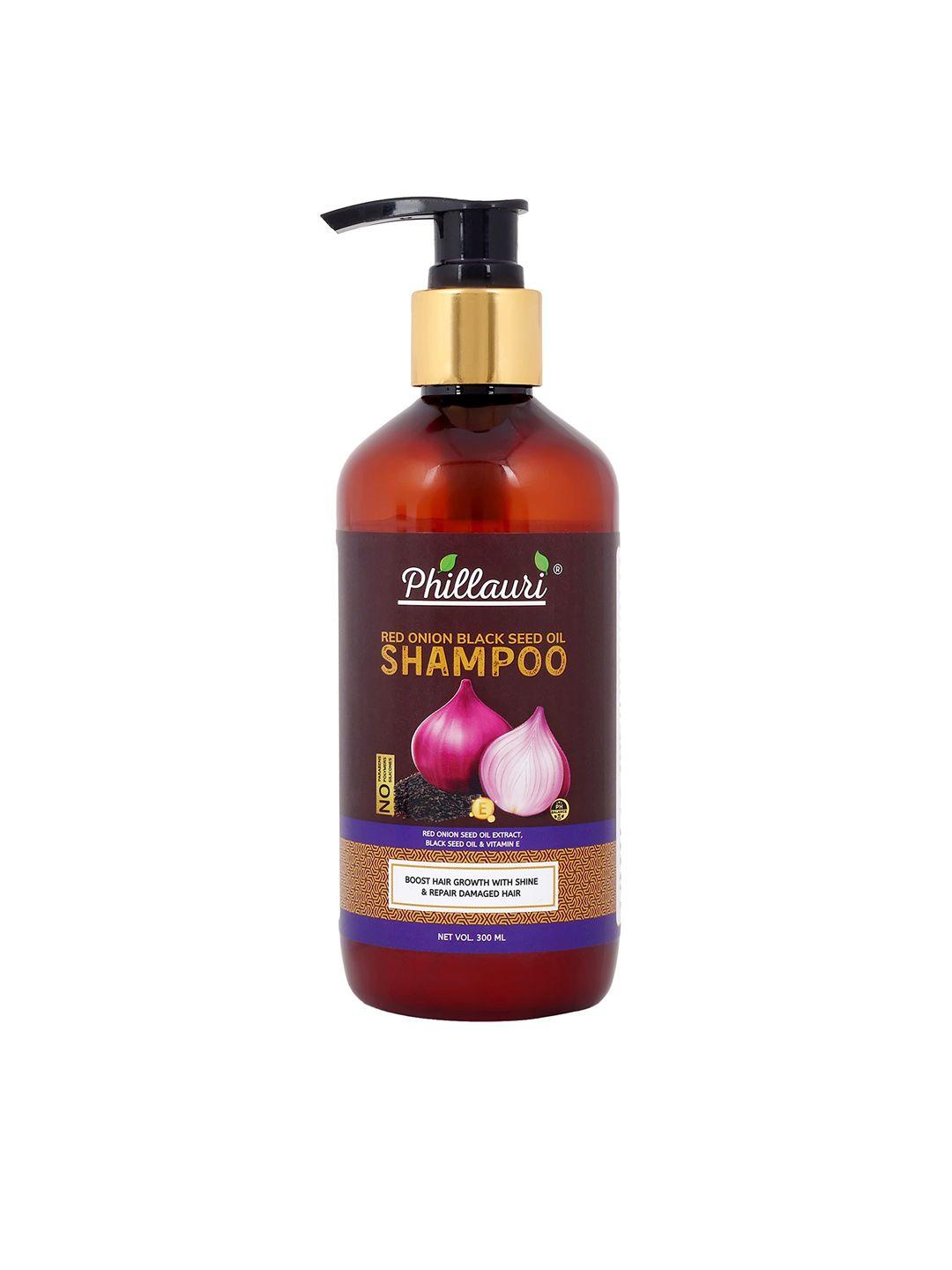 phillauri red onion black seed oil shampoo - 300ml