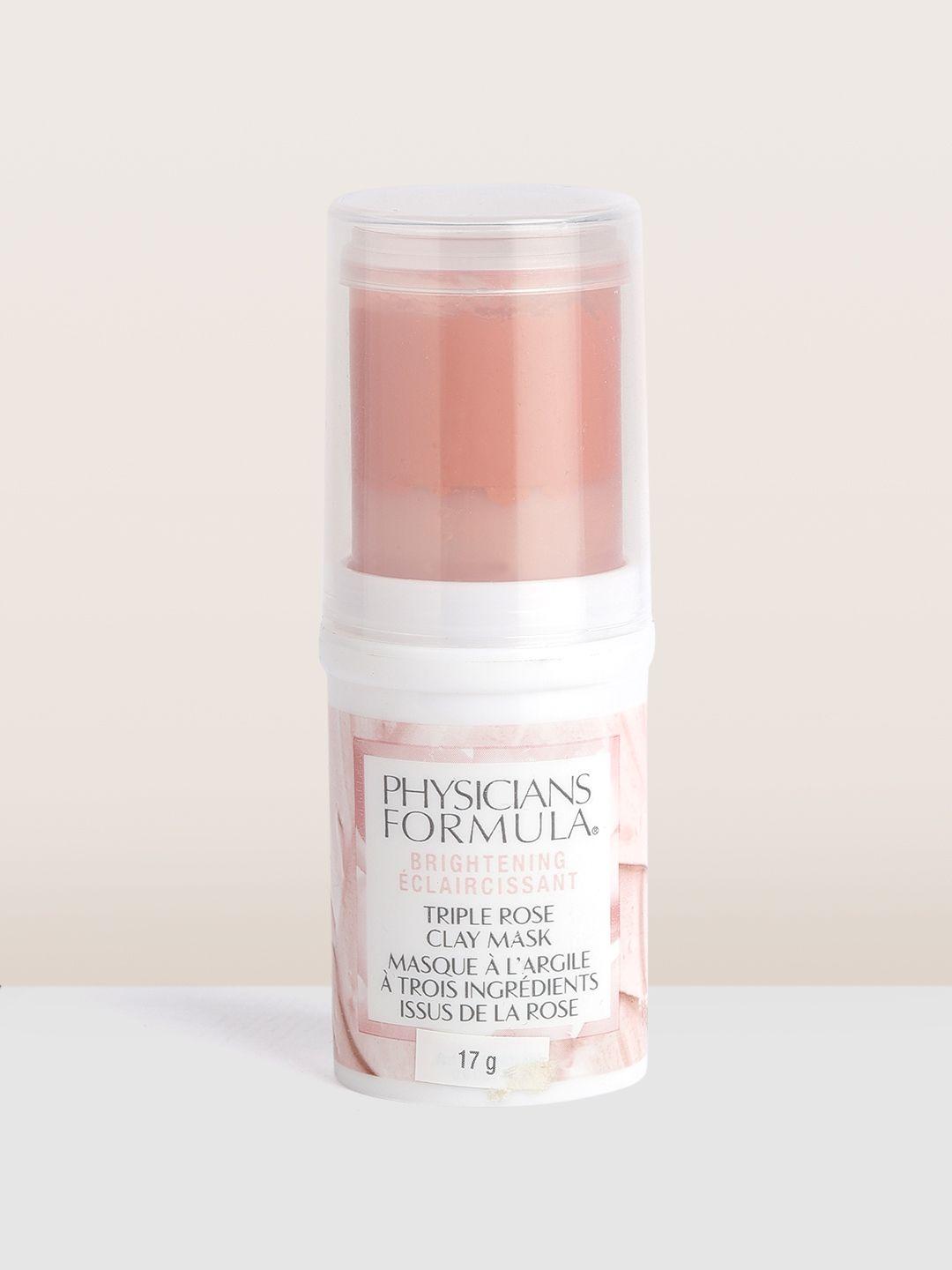 physicians formula brightening eclaircissant triple rose clay mask - 17 gm