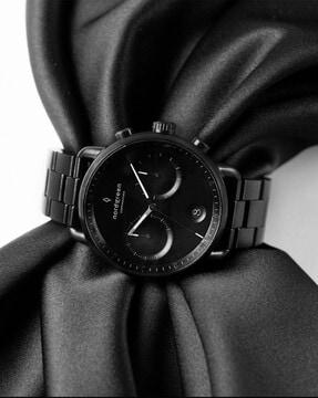 pi42bl3lbltb chronograph watch with metallic strap