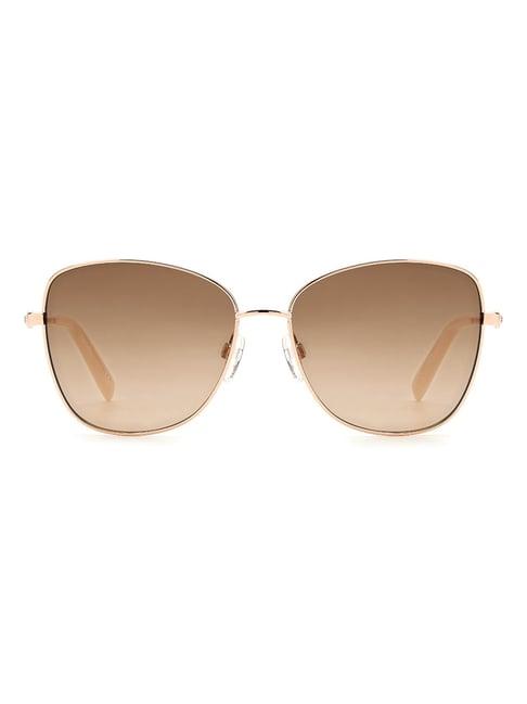 pierre cardin brown butterfly sunglasses for women
