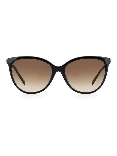 pierre cardin brown cat eye sunglasses for women