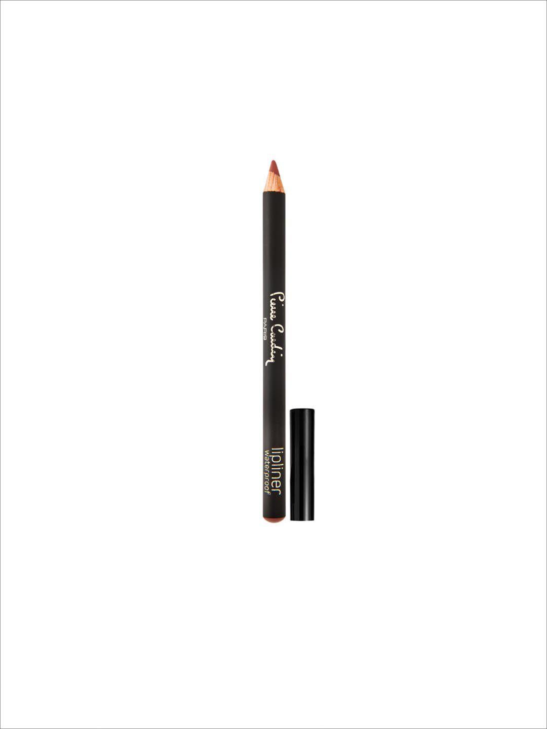 pierre cardin paris waterproof & longlasting lip liner pencil with vitamin e 0.4g - burnt rose 105