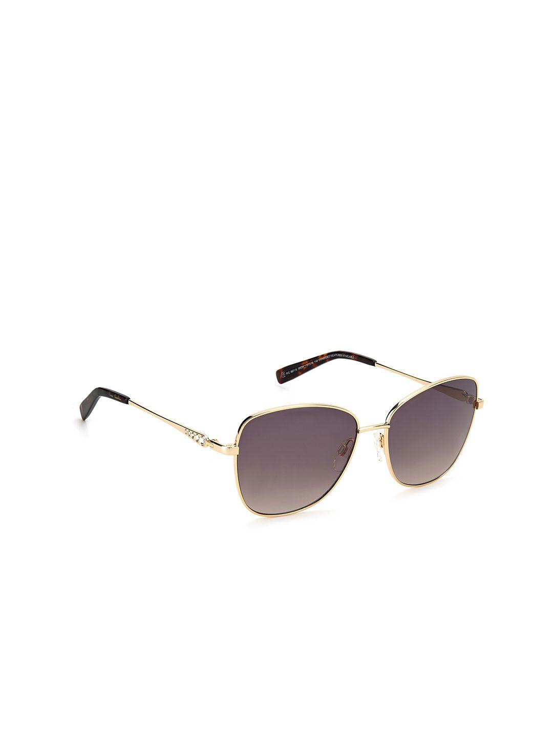 pierre cardin women square sunglasses with polarised lens-204647000573x