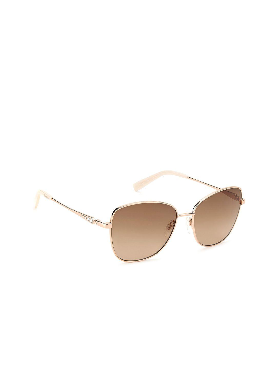 pierre cardin women square sunglasses with polarised lens 204647ddb57ha