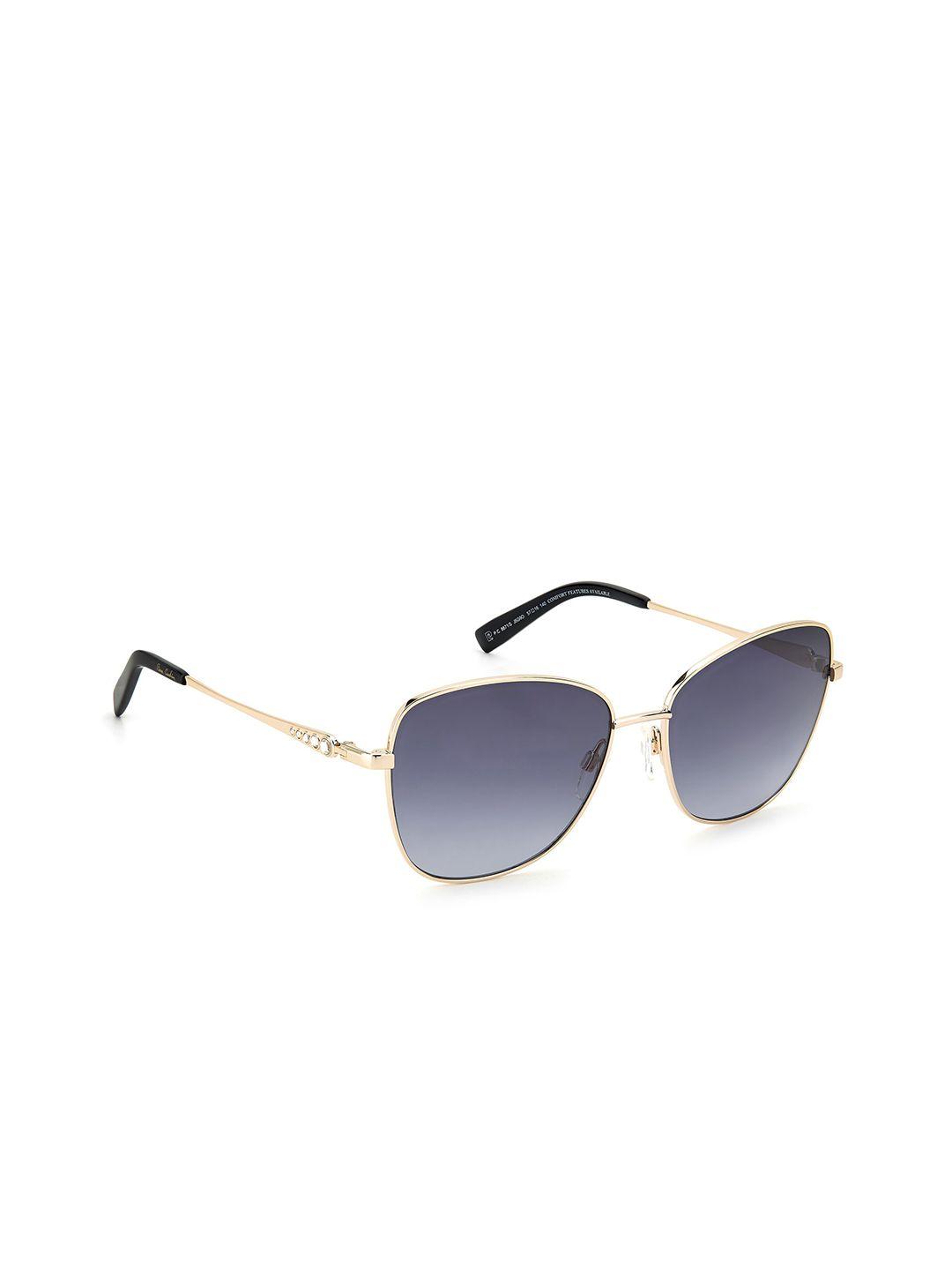 pierre cardin women square sunglasses with polarised lens 204647j5g579o