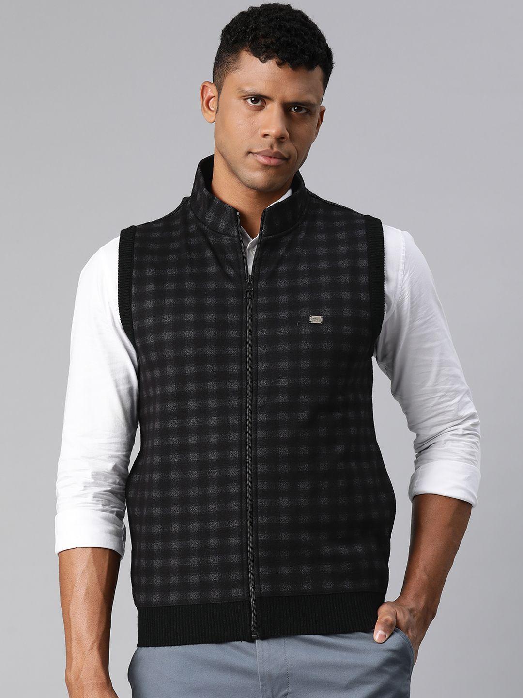 pierre carlo men checked sweater vest