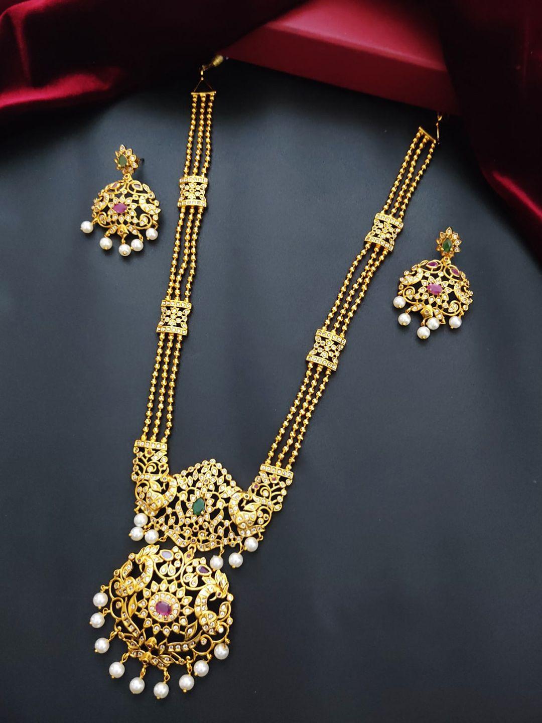 pihtara jewels gold plated jewellery set