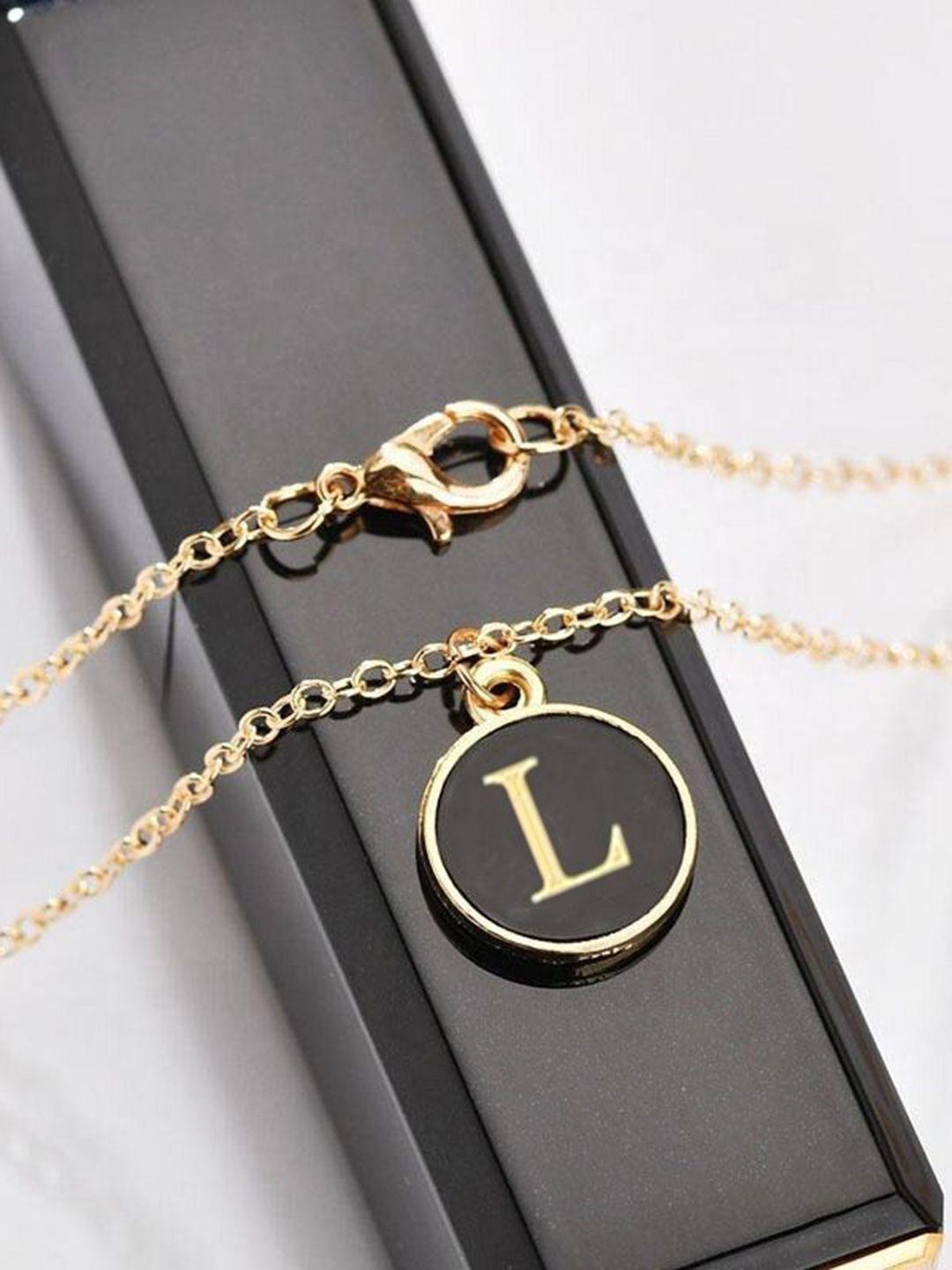 pinapes unisex gold-plated chain with pendant