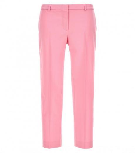 pink classic logo pants