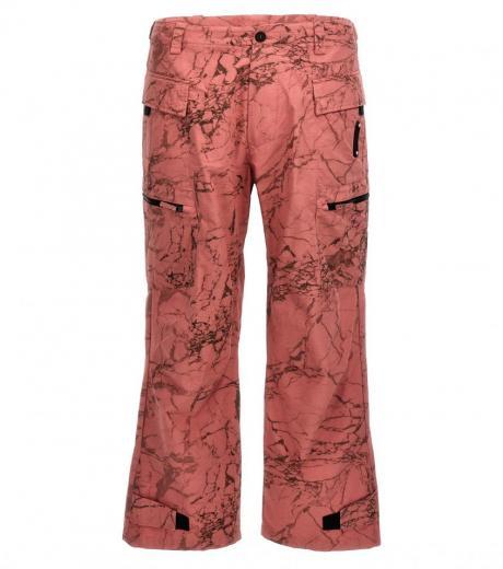 pink crimson overdye pants