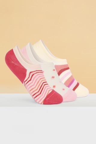 pink multi design cotton, nylon, spandex socks