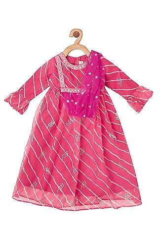 pink-printed-dress-with-dupatta-for-girls