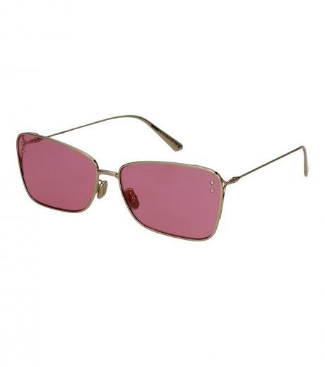 pink rectangular sunglasses
