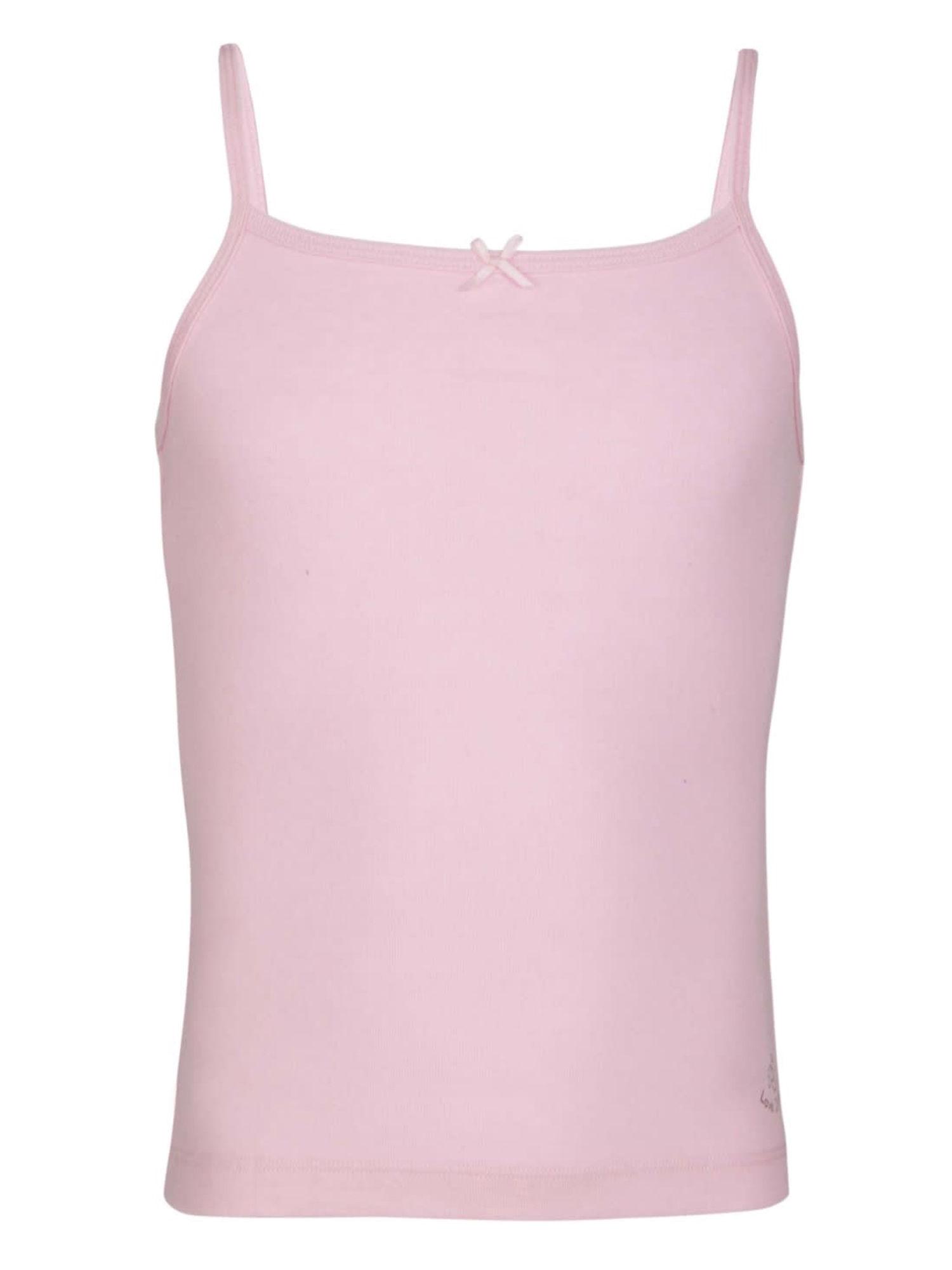 pink solid camisole