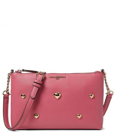 pink adele medium crossbody bag
