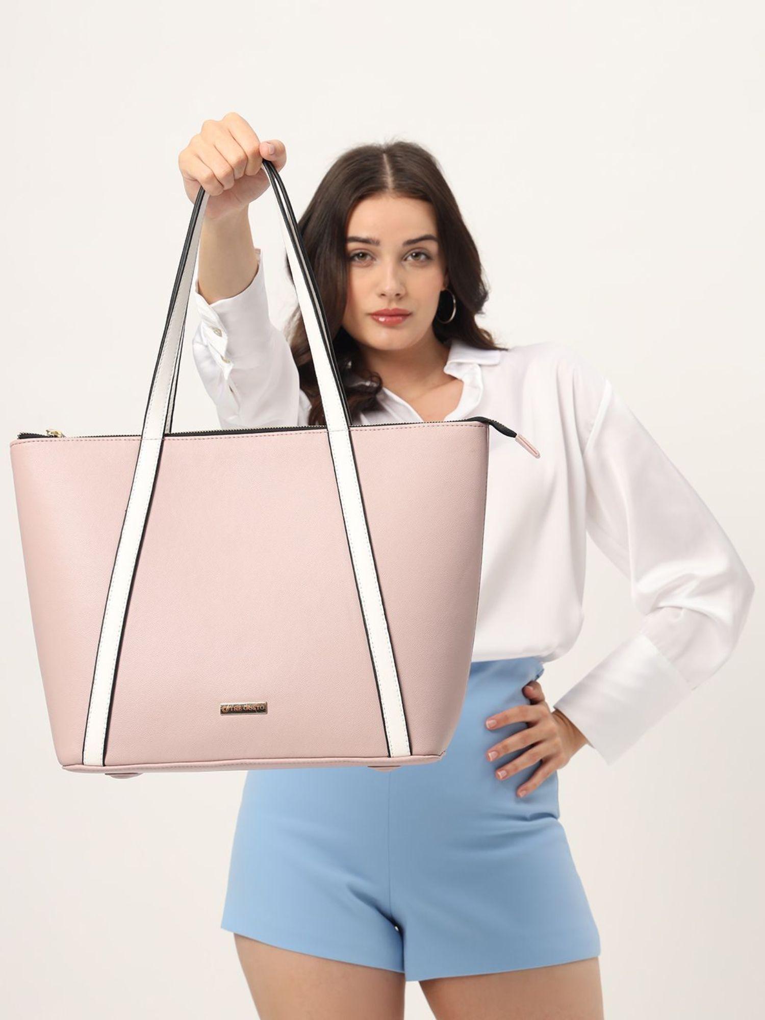pink aza tote (m)