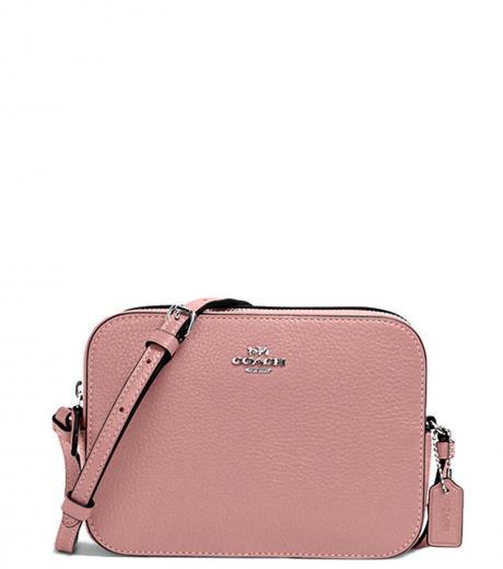 pink camera mini crossbody bag