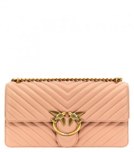 pink classic love bag one crossbody bag