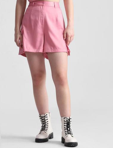 pink co-ord set shorts