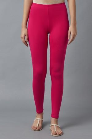 pink cotton lycra tights