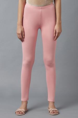 pink cotton lycra tights