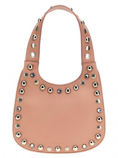 pink diamanti saddle bag s handbag