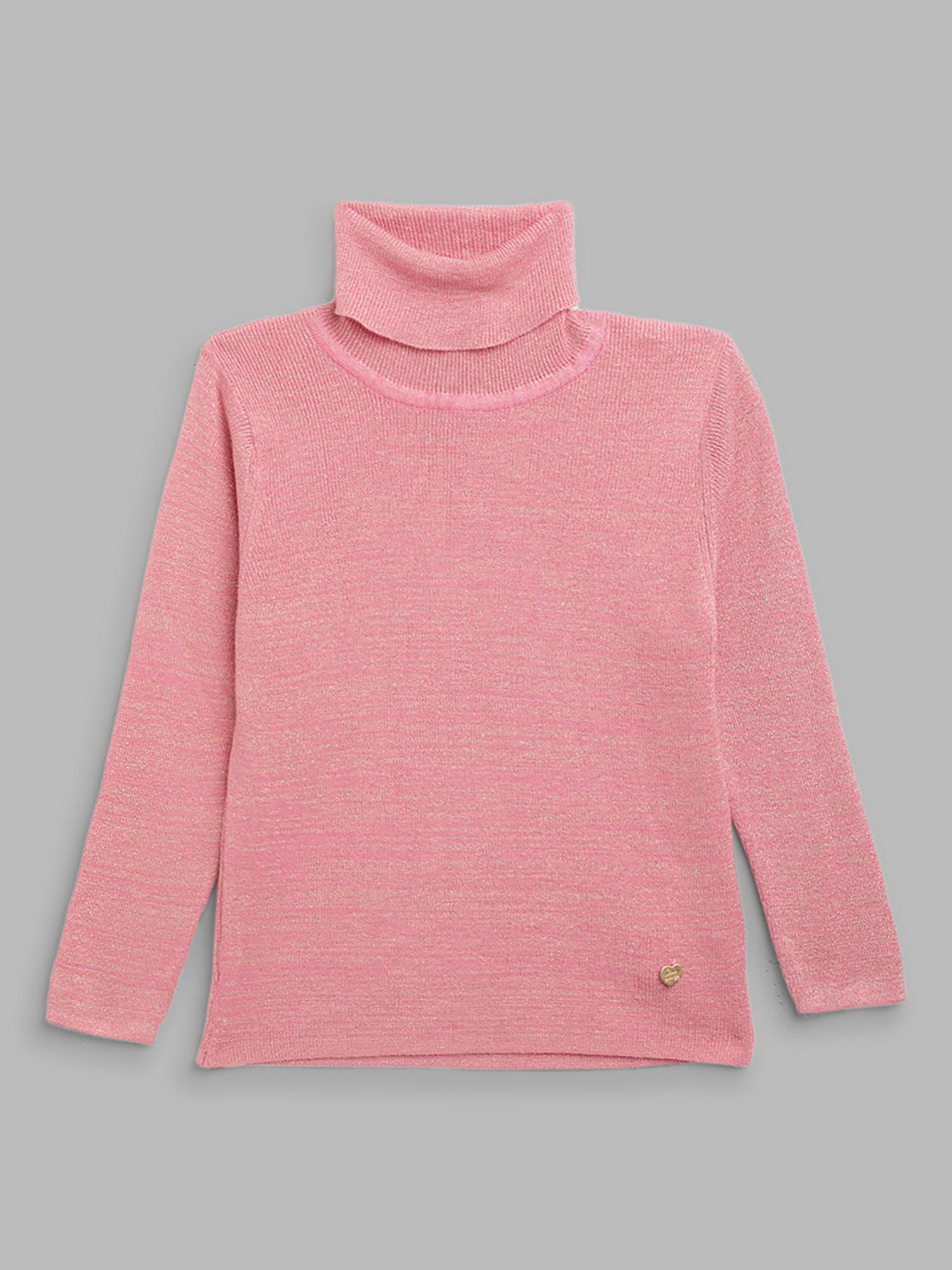 pink girls sweater