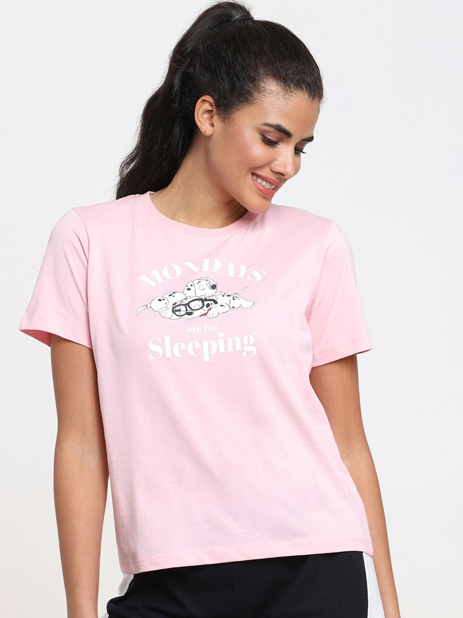 pink graphic t-shirt