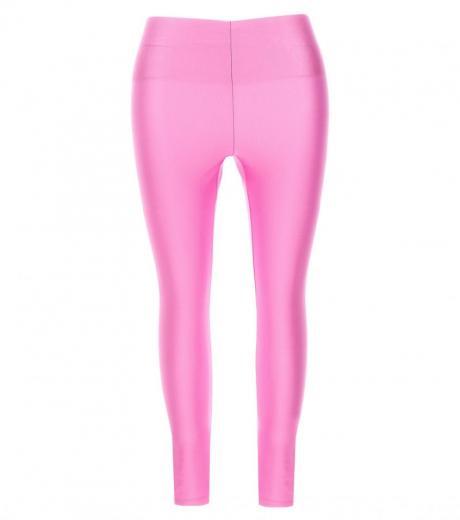 pink holly leggings