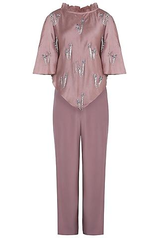 pink kaftan top with pants