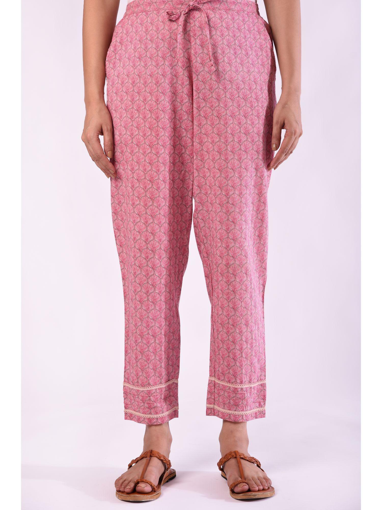 pink katha poppy pant